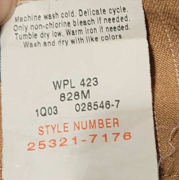 Dockers stretch tan jeans - Picture 7 of 9